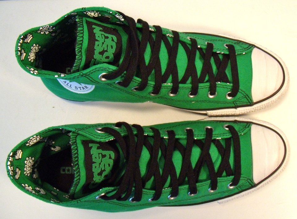 converse green day