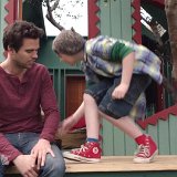 About a Boy  Marcus and Will at a tree house.