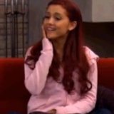 Ariana Grande  Ariana Grande in pink chucks that match her pink hoodie