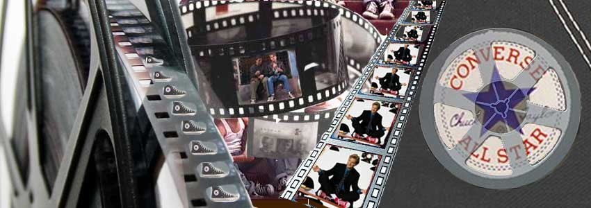 chucks in film collage