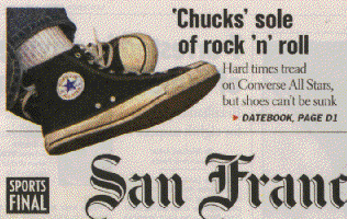 The Origin of the Word Chucks