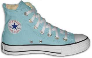 pastel blue converse high tops