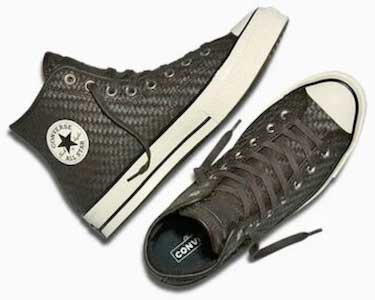 Chuck 70 Woven Leather High Top.