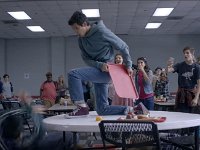 Cobra Kai  Miguel surprises himself and the school when he fends off the school bullies who were harassing Amanda.