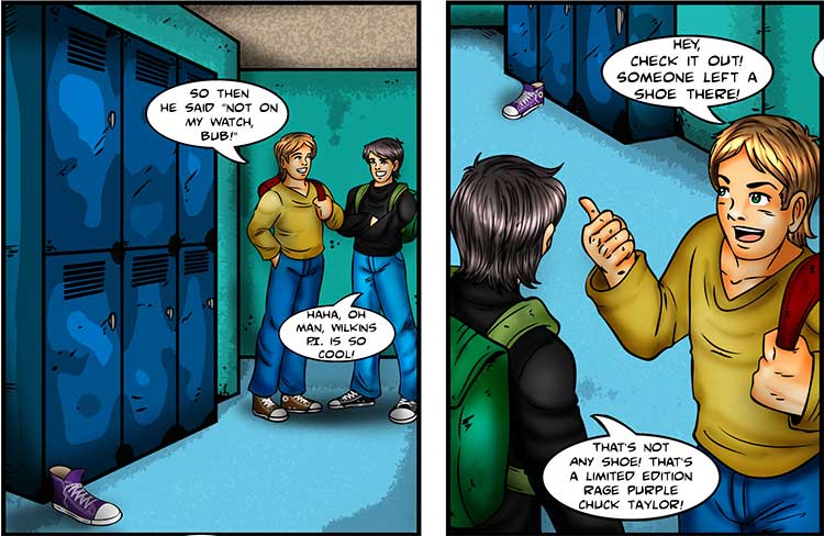 The Missing Chuck comic part 1