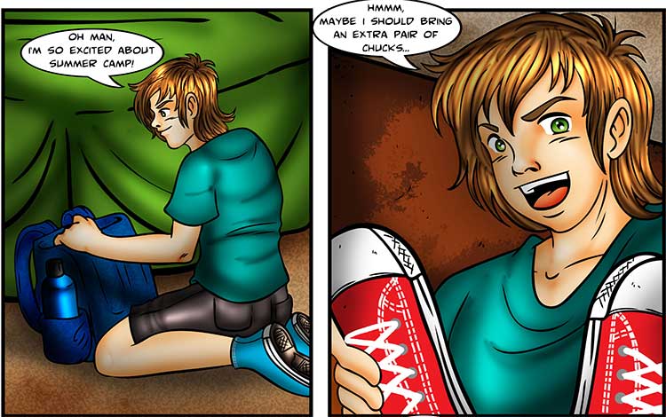 Summer Camp comic part 1