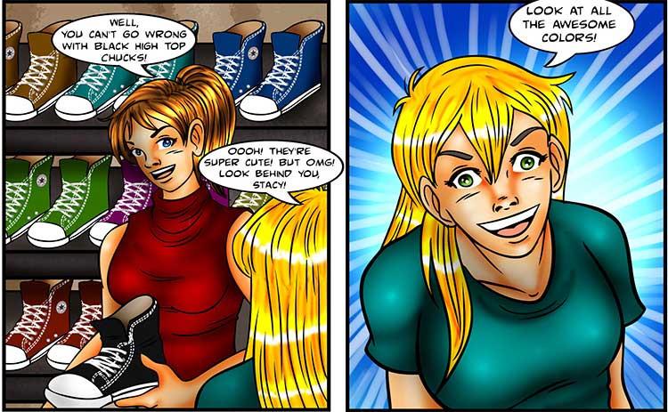 Back To School Shopping comic part 2
