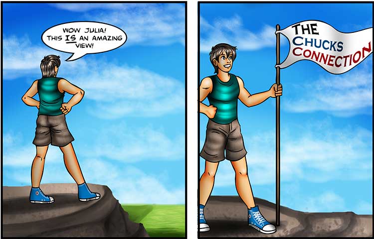 Rock Climbing Chucks comic part 4