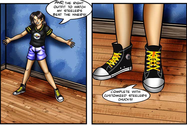 Watching Football comic part 2