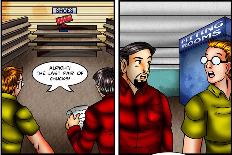 The Last Pair Of Chucks comic part 2