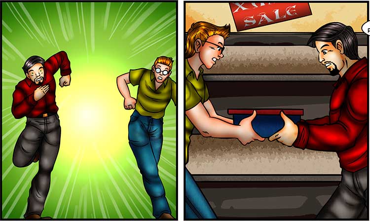 The Last Pair Of Chucks comic part 3