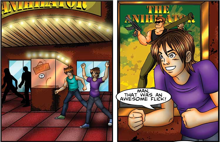 Summer Blockbusters comic part 1