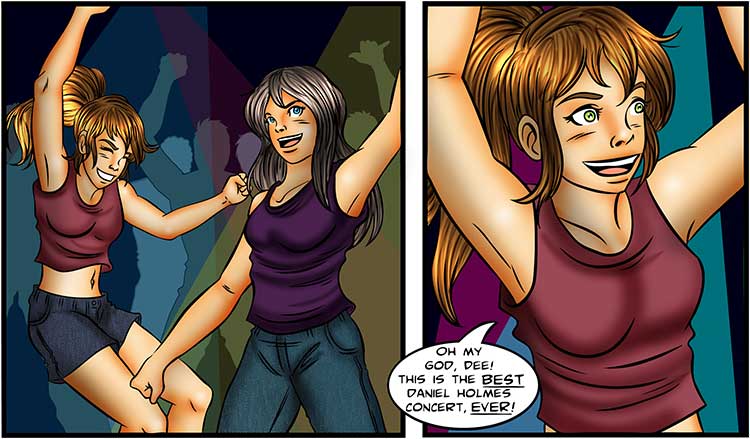 The Concert comic part 1