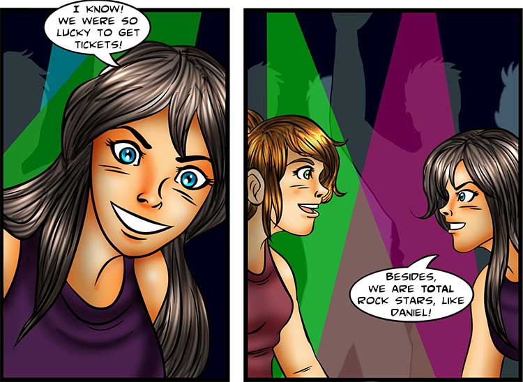 The Concert comic part 2