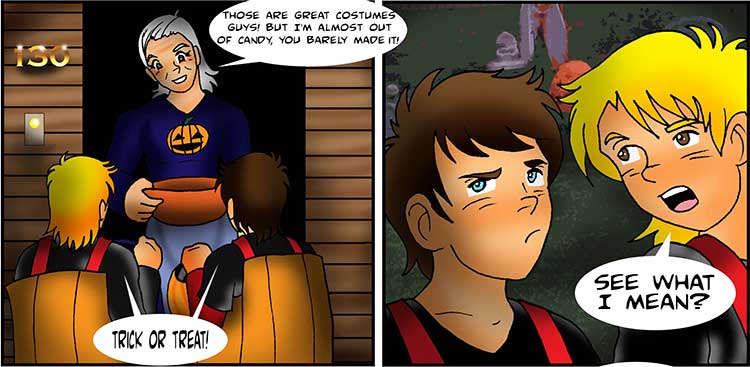 Trick or Treat! comic part 2