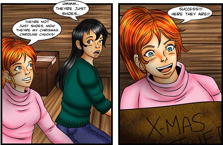 The Carolers comic part 3