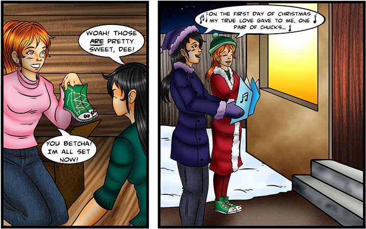 The Carolers comic part 4