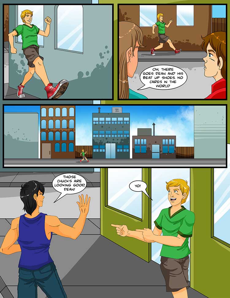 The Well Worn Pair comic part 1