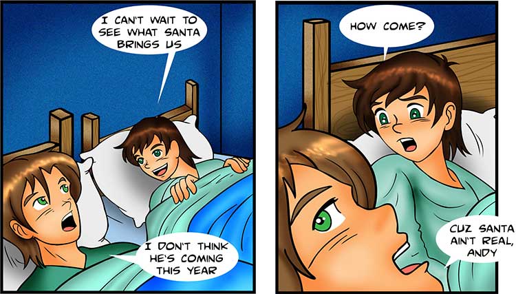 Christmas Eve comic part 1