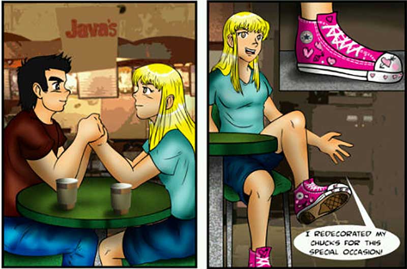 Valentine's Day comic part 1