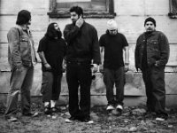 The Deftones  The band in front of a house.