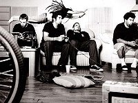 The Deftones  The band relaxing on a tour.
