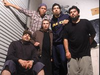 The Deftones  The band back stage.