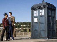 Doctor Who  Dr. Who with his latest companion Martha Jones, shot 2.