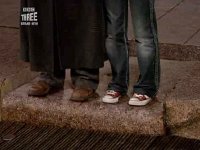 Doctor Who  The star of the Doctor Who spinoff, "Torchwood", Gwen, also wears  chucks; the camera focuses on her red chucks as she ascends in an  elevator in the pilot,
