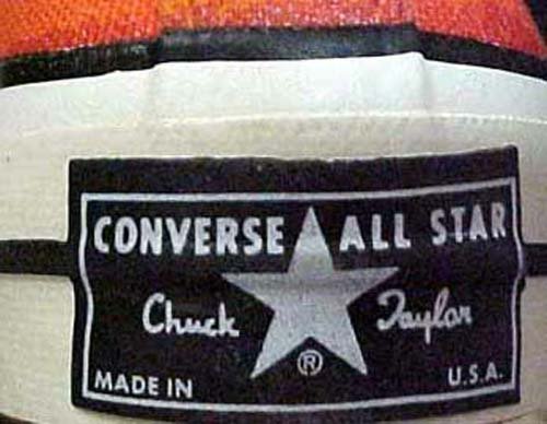 converse heel patch