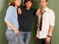 Hanson  Posed shot of the band.