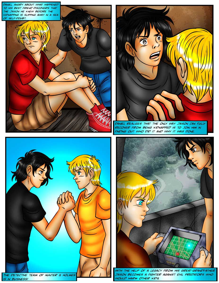 Hunter & Holmes comic teaser page 3