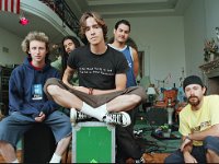 Incubus  The band with their equipment.