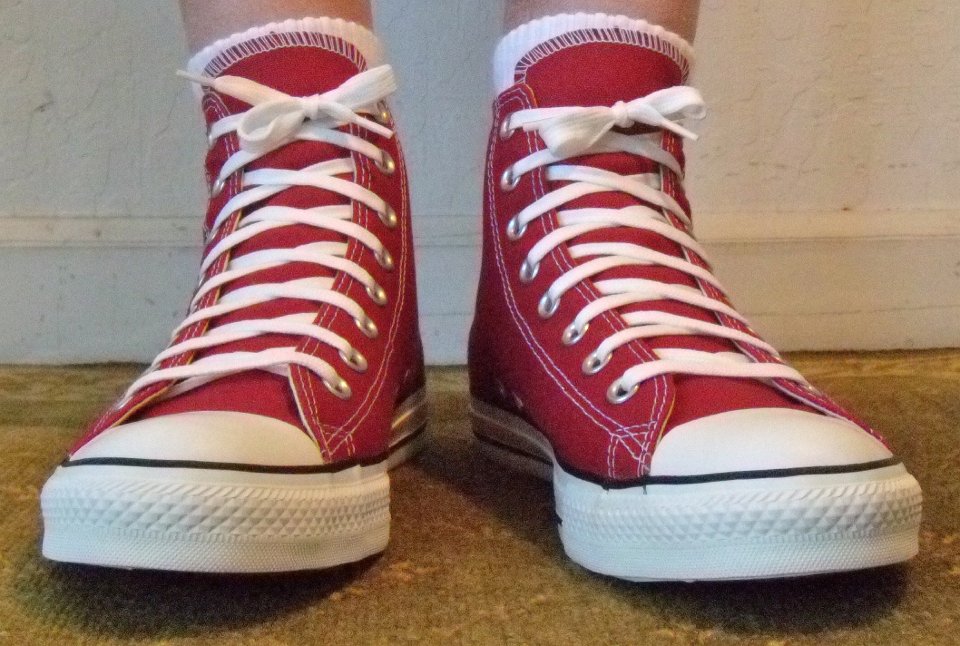 Jester Red High Tops