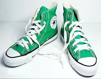 kelly green chucks