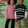 Ads With Little Kids Wearing Chucks  Kids wearing pink and black chucks.