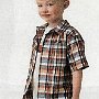 Ads With Little Kids Wearing Chucks  Boy wearing brown 2-tone high tops.