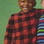 Ads With Little Kids Wearing Chucks  Boy wearing black high top chucks.