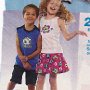 Ads With Little Kids Wearing Chucks  Kids wearing black and pink chucks.