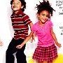 Ads With Little Kids Wearing Chucks  Kids wearing black low cut and high top chucks.