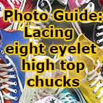 lacing guide for high top chucks