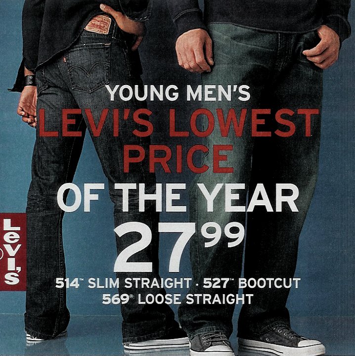 Ads for Levi's and Jeans with Chucks, Gallery 1