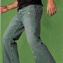 Ads for Levis and Jeans  Ad for bell bottom jeans with charcoal low cut chucks