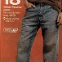 Ads for Levis and Jeans  Ad for Urban Pipeline jeans with black chucks.