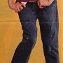 Ads for Levis and Jeans  Ad for dark blue distresseed rolled up Levis with black low cut chucks.