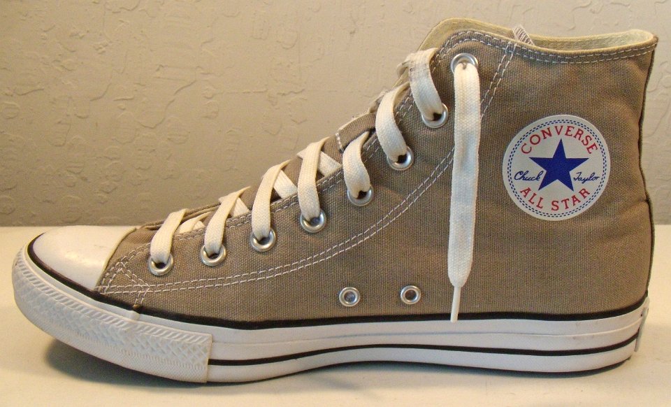 light grey chucks
