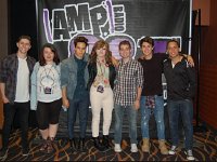 Midnight Red  The band at a radio station event.