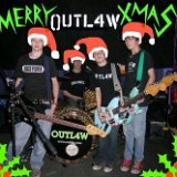 Outl4w  Christmas time poster of the band.