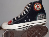Patchwork High Top and Low Cut Chucks
