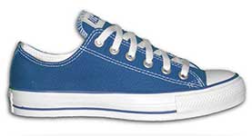 royal blue low top converse